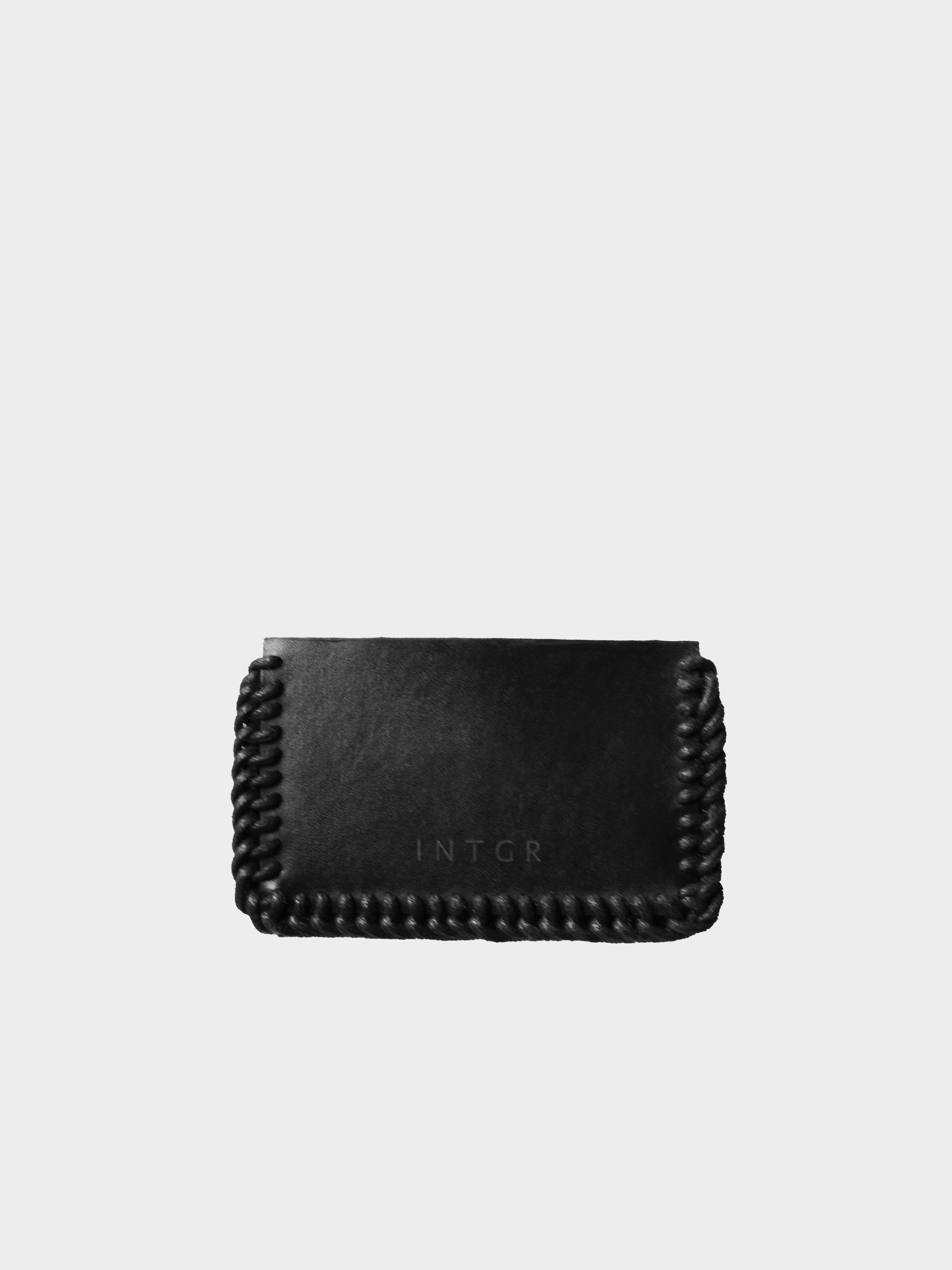 Black Vegan Leather Cardholder